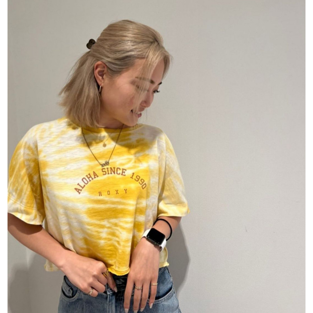 【OUTLET】ALOHA DAY DSTF クロップド Tシャツ 