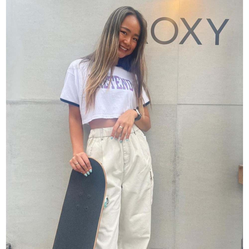 【OUTLET】ROXY MSG TEE クロップドTシャツ