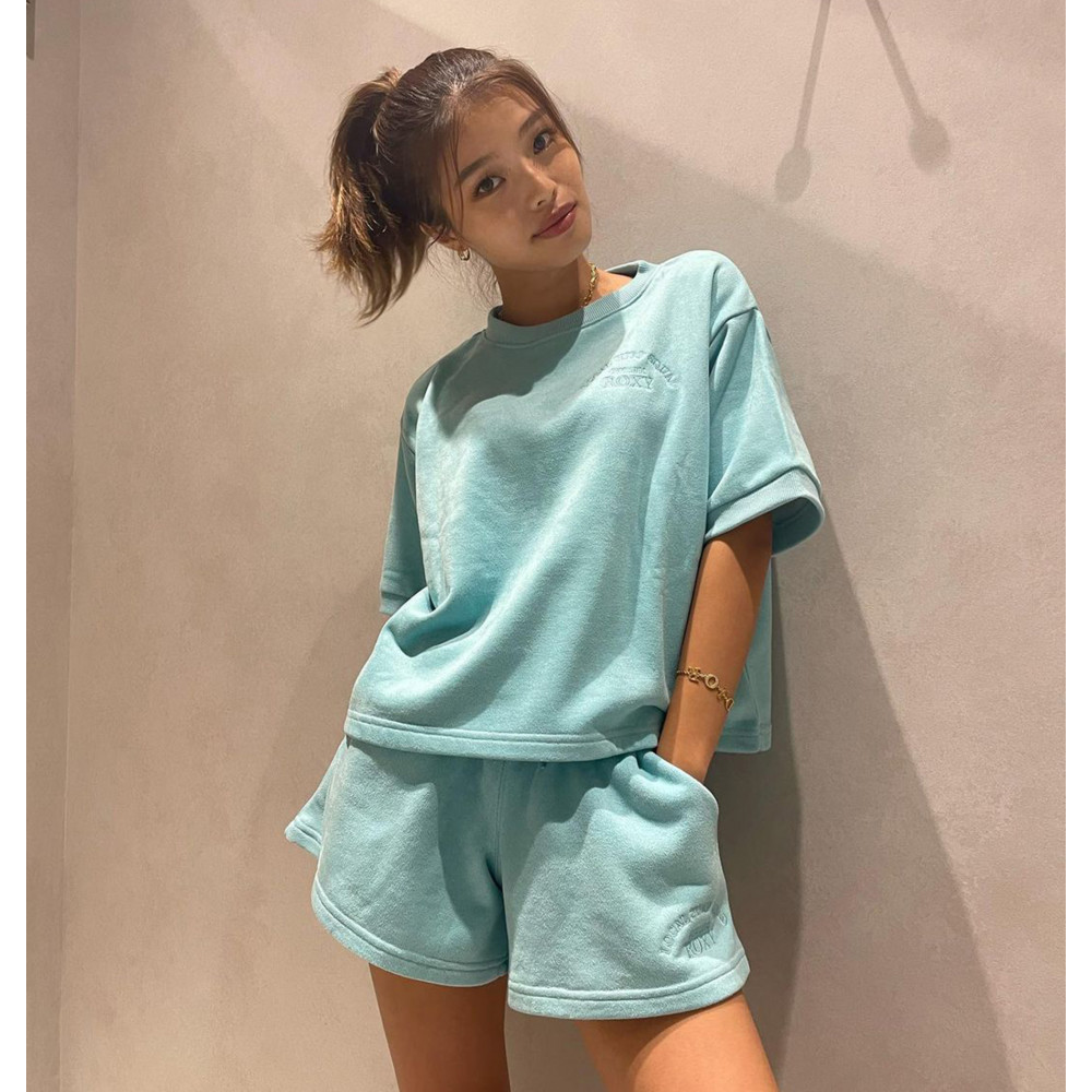【OUTLET】LSS ROXY TOPS スエード調 トップ