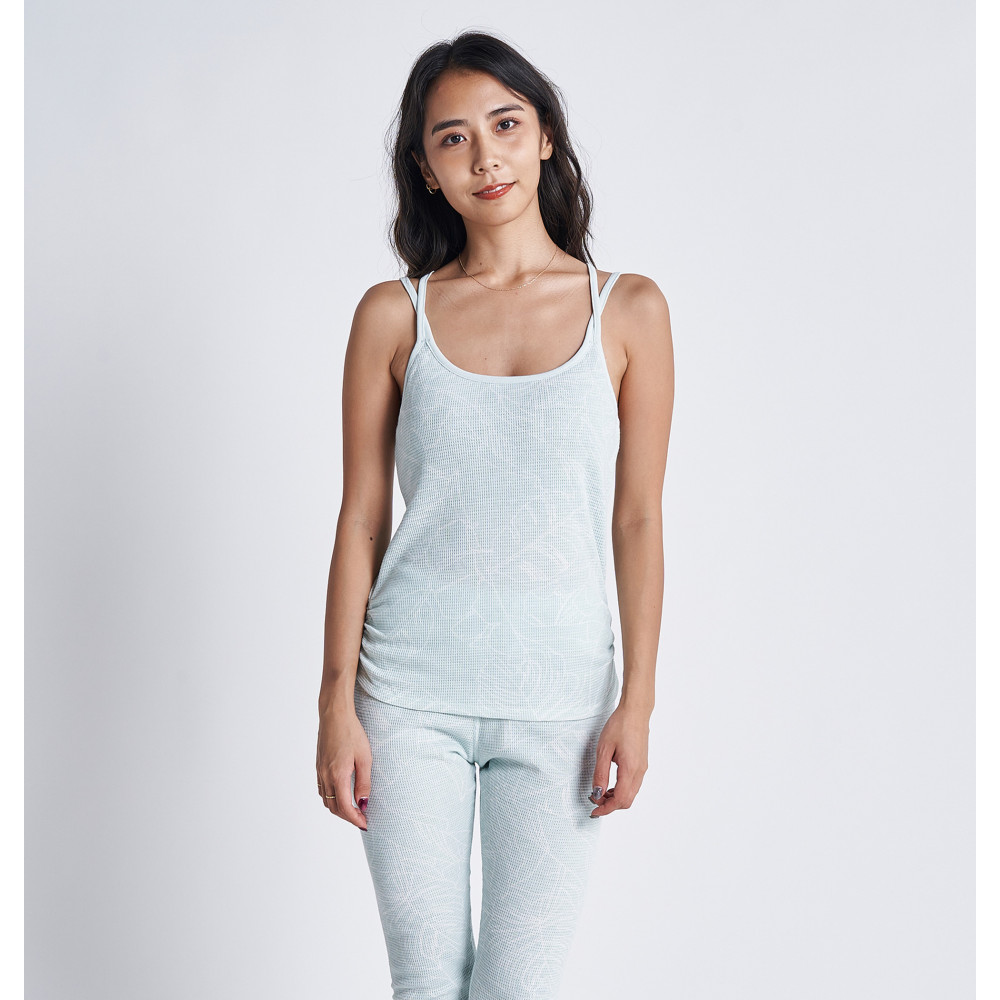 【OUTLET】UVカット ブラカップ付き キャミ YOGA AT HOME TANK