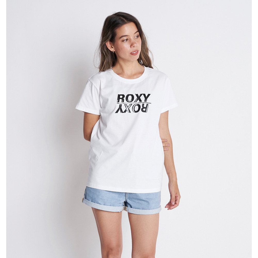 ROXY SCALE ツヤプリント Tシャツ