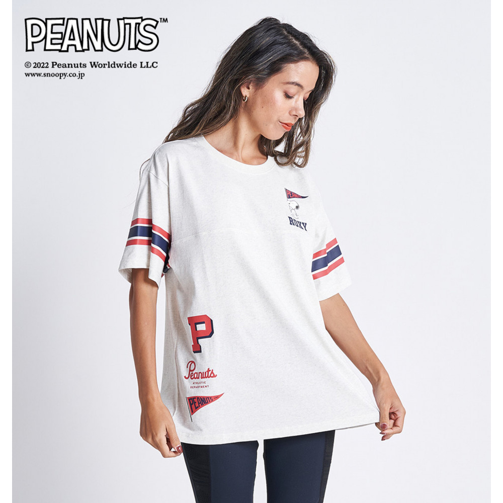 【OUTLET】【PEANUTS】UVカット Tシャツ PEANUTS S/S TEE