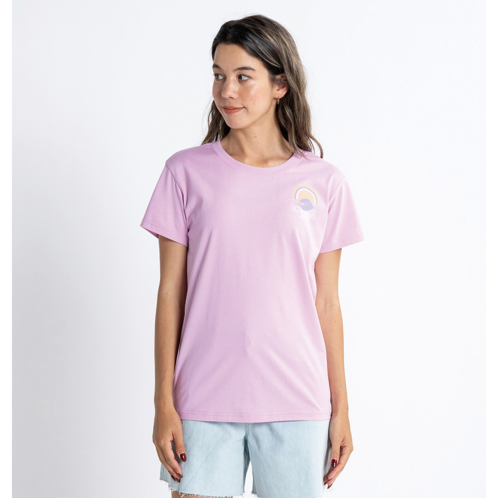 RAINBOW SURF バックプリント Tシャツ
