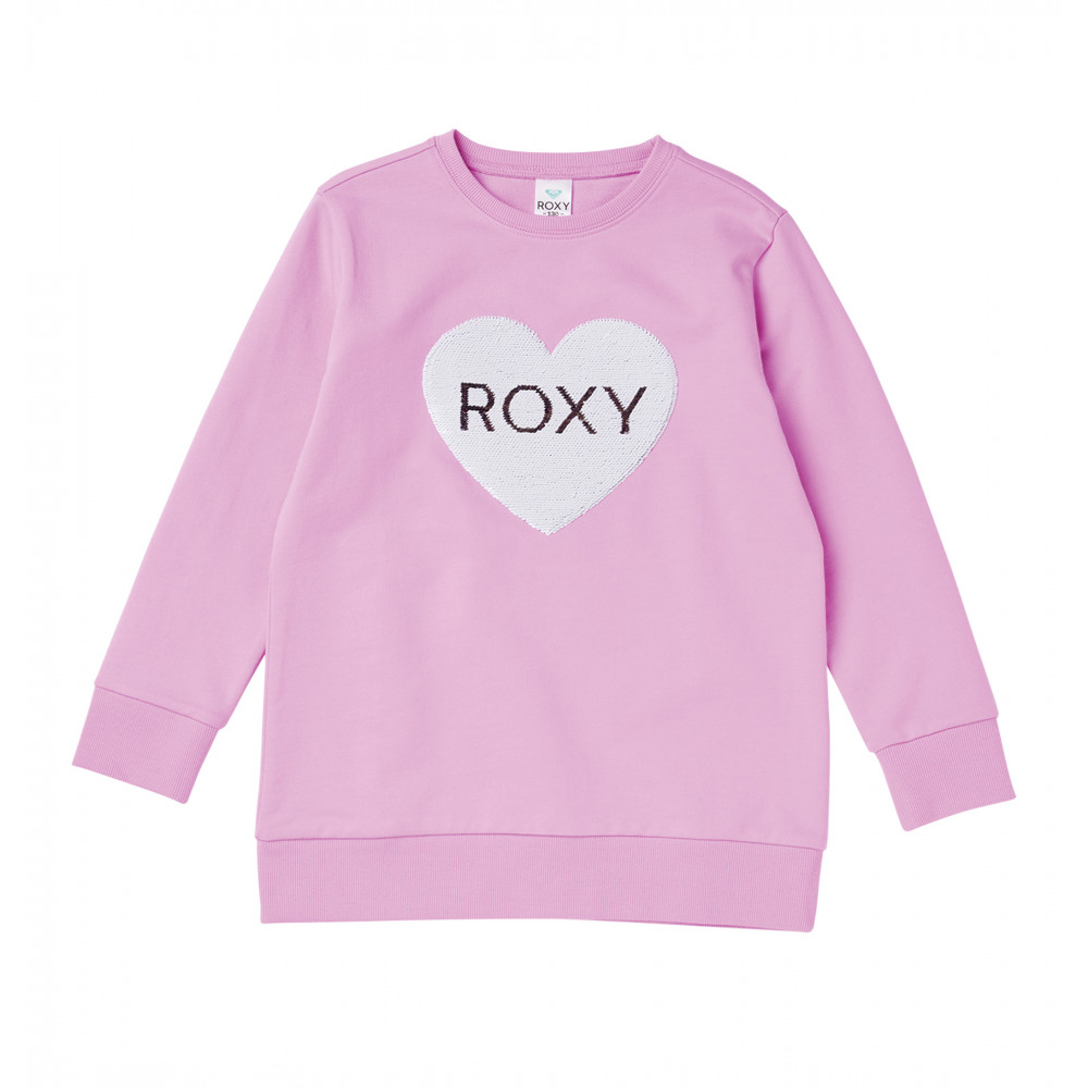 【OUTLET】MINI ROXY  HEART キッズ Tシャツ  (100-150cm)