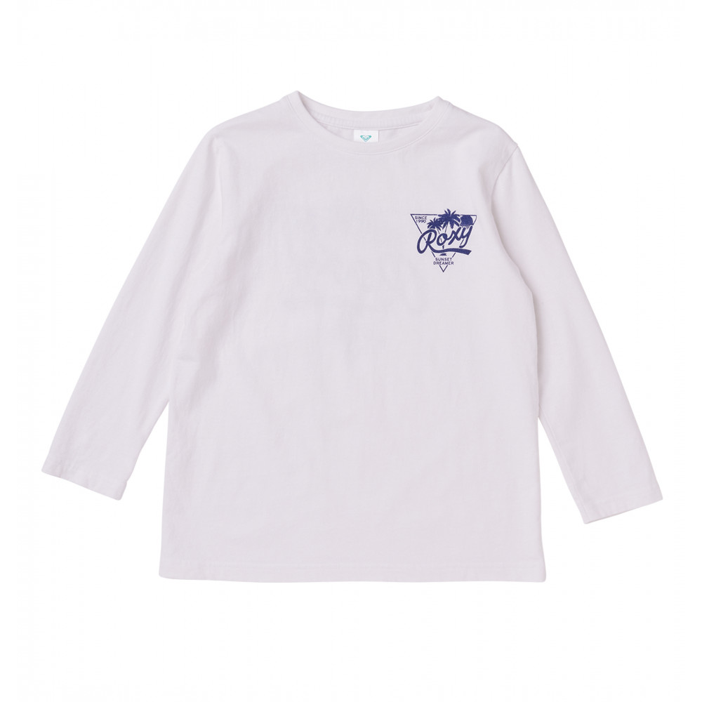 【OUTLET】MINI ROXY 90'S L/S TEE キッズ 長袖 Tシャツ  (100-150cm)