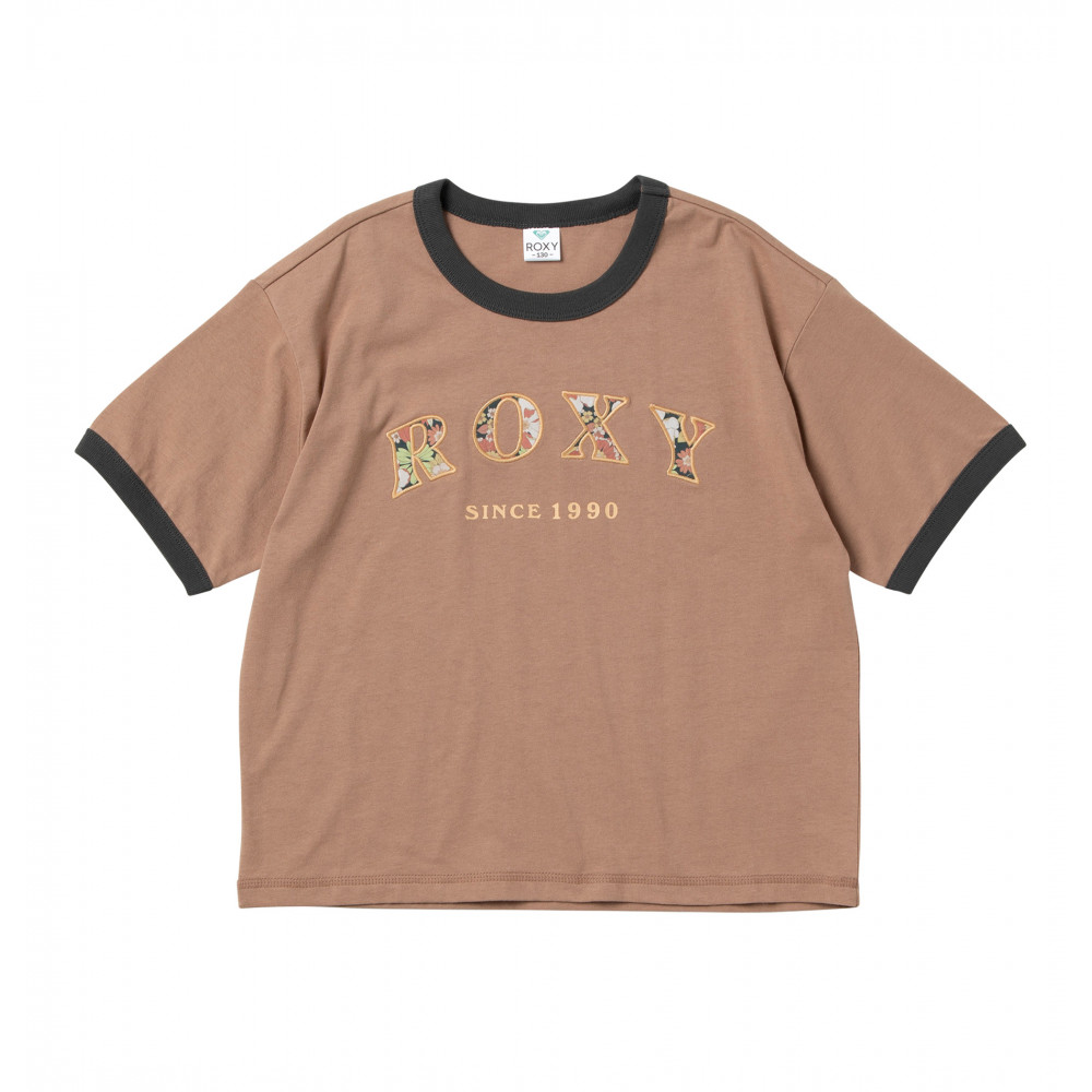 キッズ MINI VINTAGE FLOWER LOGO Tシャツ (100-150cm)