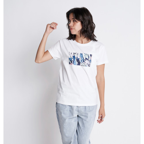 【OUTLET】ROXY SINCE 1990 ボックスプリント Tシャツ