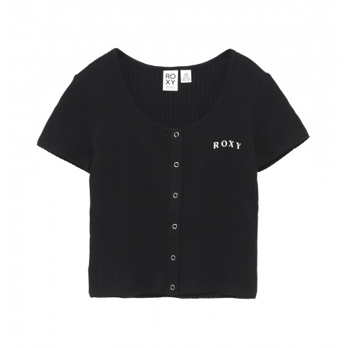 【OUTLET】ROXY RIB SHORTSLEEVE TEE リブ 半袖 Tシャツ