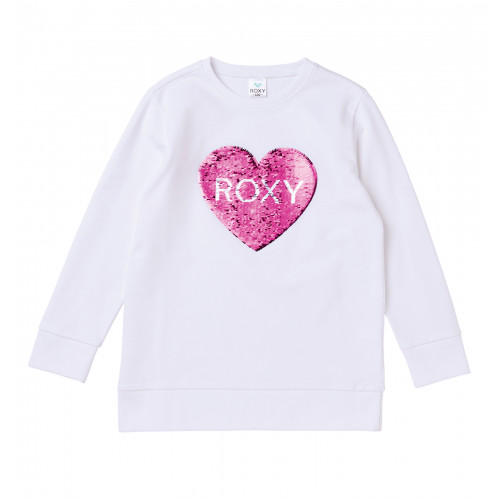 【OUTLET】MINI ROXY  HEART キッズ Tシャツ  (100-150cm)