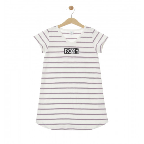 【OUTLET】MINI STRIPE BOX ROXY キッズ Tシャツ (100-150)