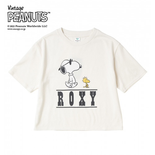【OUTLET】キッズ 【Vintage PEANUTS】Tシャツ (100-150cm)PEANUTS RG CROPPED TEE