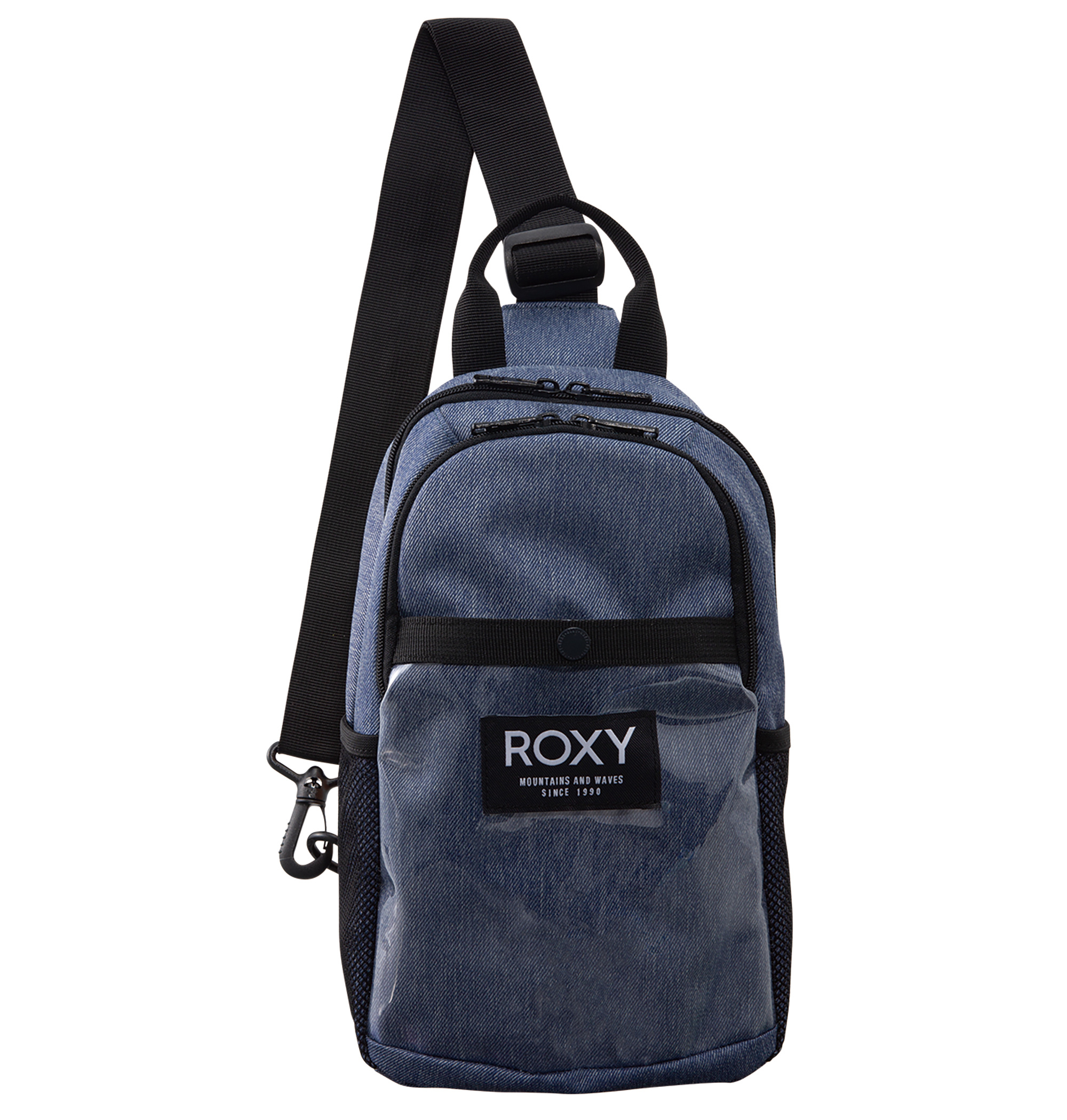 ＜Roxy＞BUTTER UP コンパクトなサイズながらマチやポケットがあり、安心感のある収納力が魅力的な斜めがけバッグ画像
