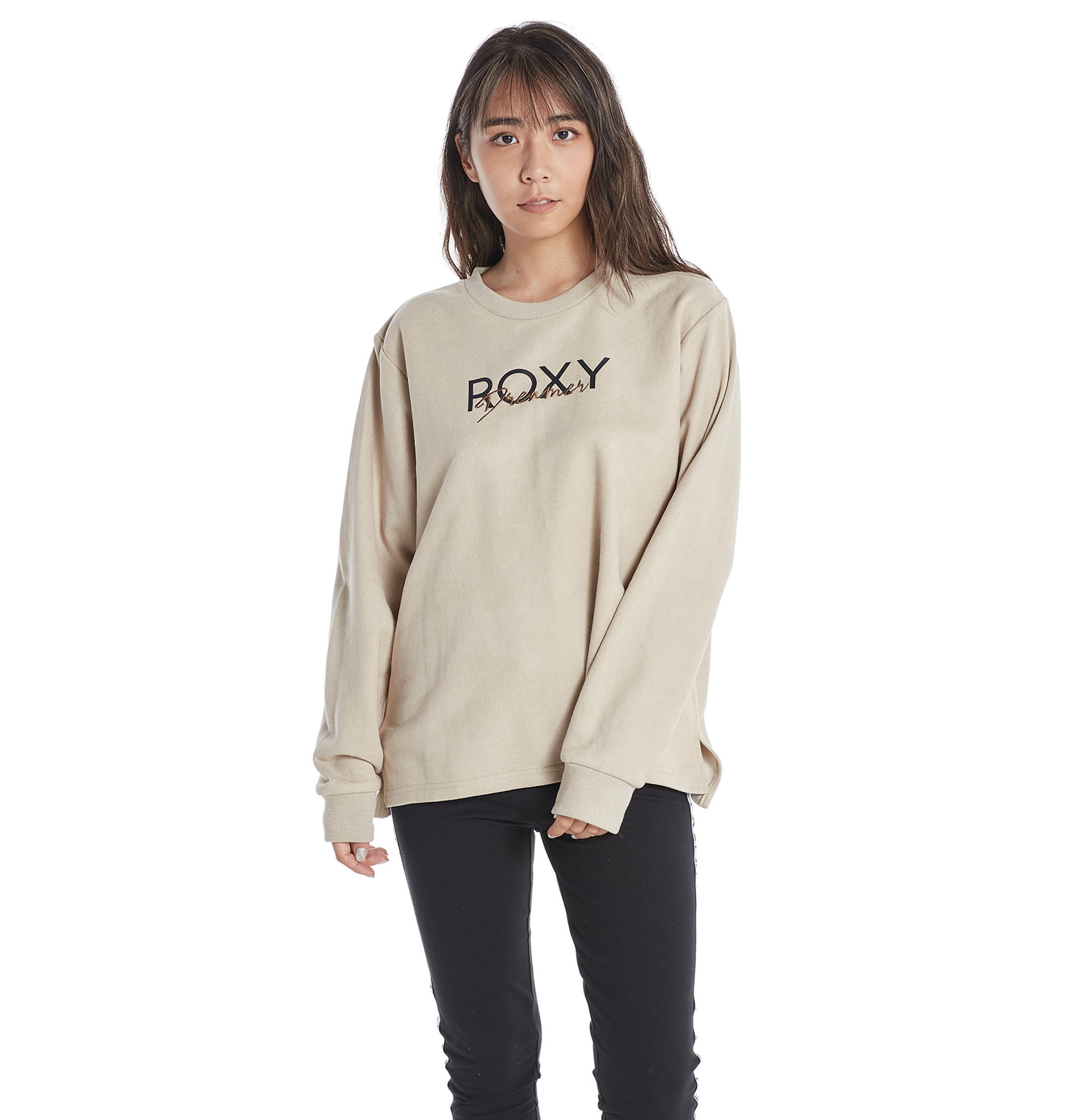 ＜Roxy＞ROXY DREAM 定番人気のオーバーサイジングなシルエットで快適な着心地のロングスリーブシャツ