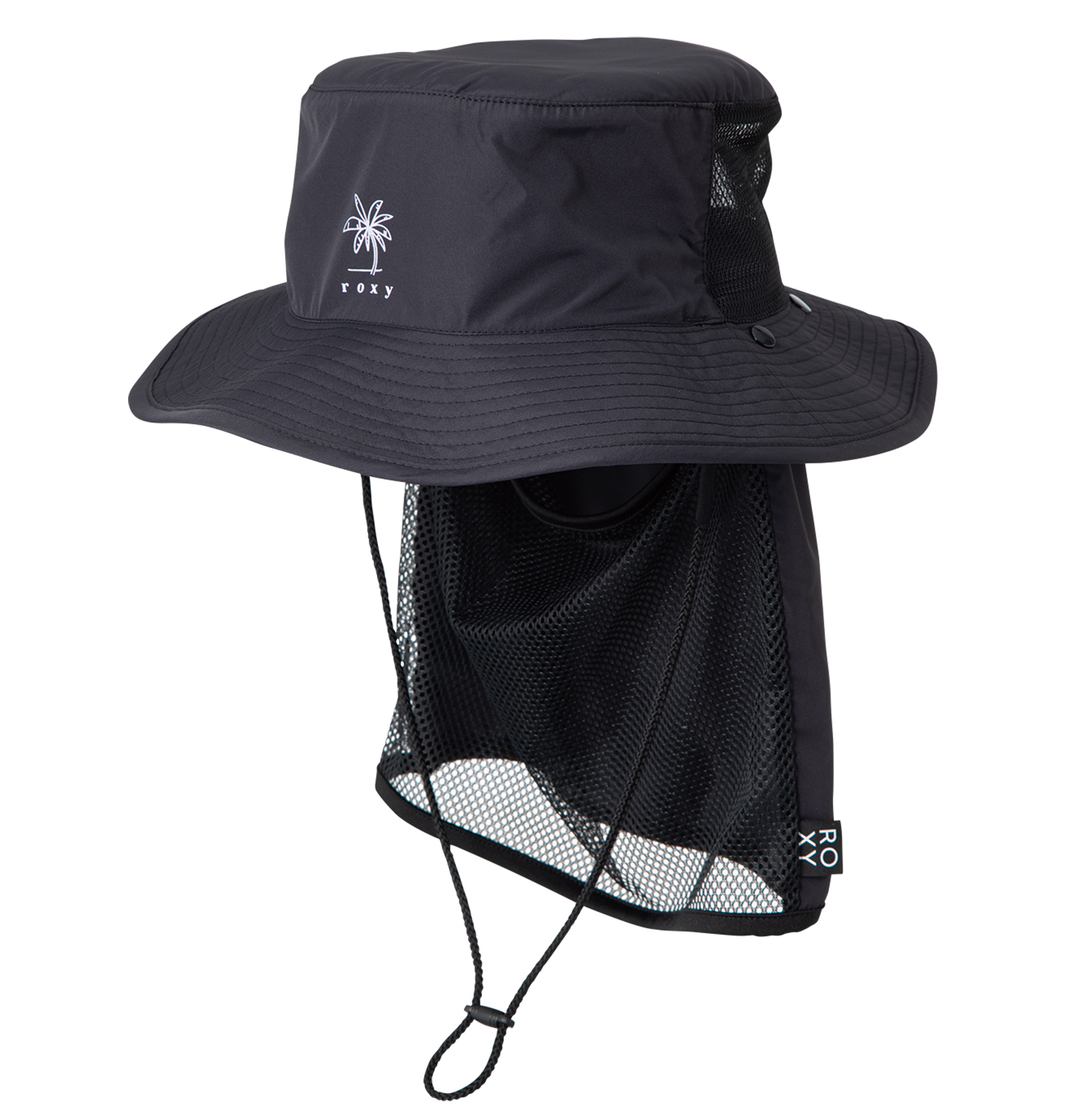 ＜Roxy＞UV SUP CAMP HAT ポリエステル100% UV CUT 撥水加工素材の日焼け防止ハット 