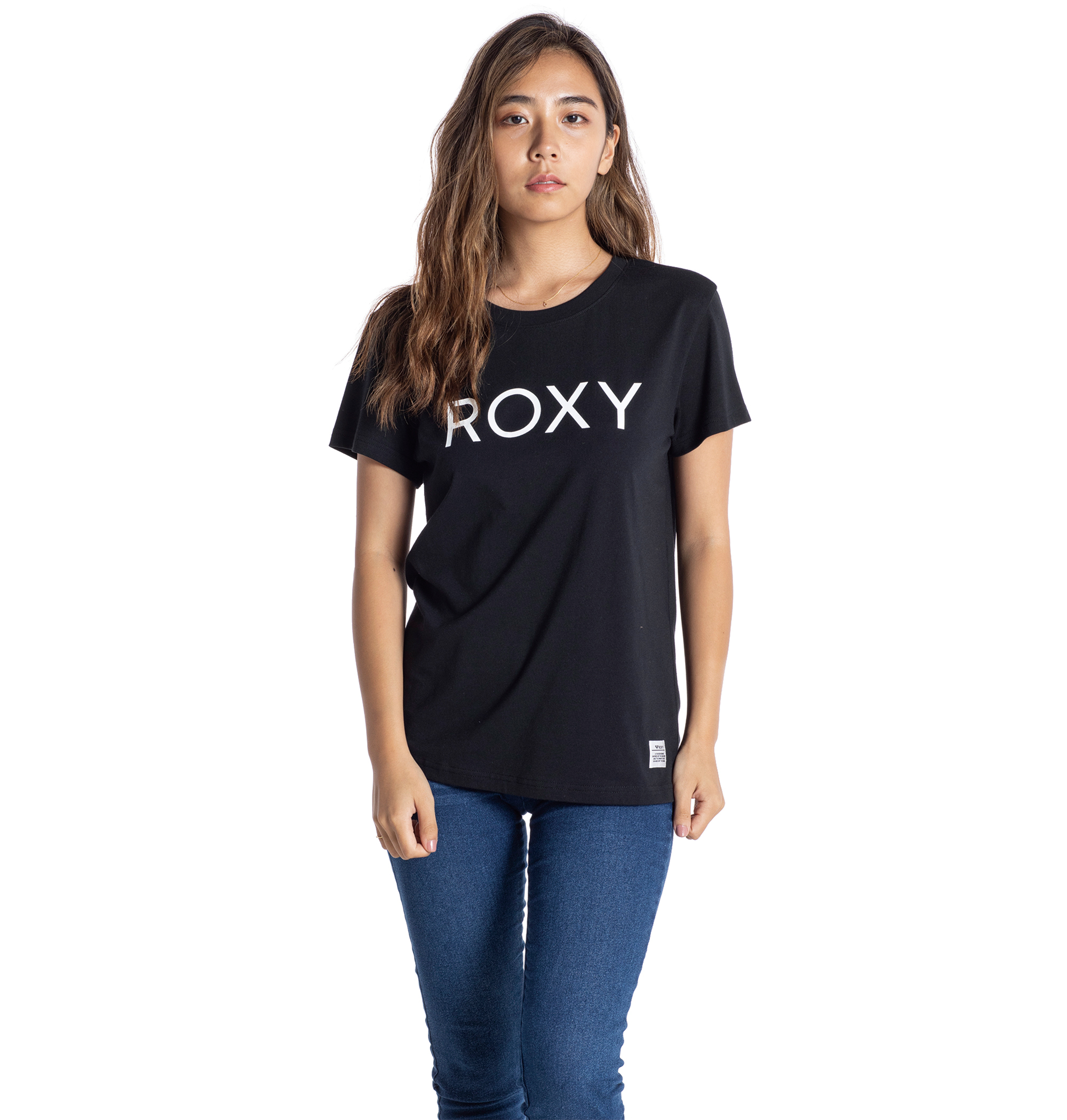 30%OFF！＜Roxy＞SPORTS シンプルなブランドロゴデザインがスタイリッシュな雰囲気をプラスしてくれるTシャツ