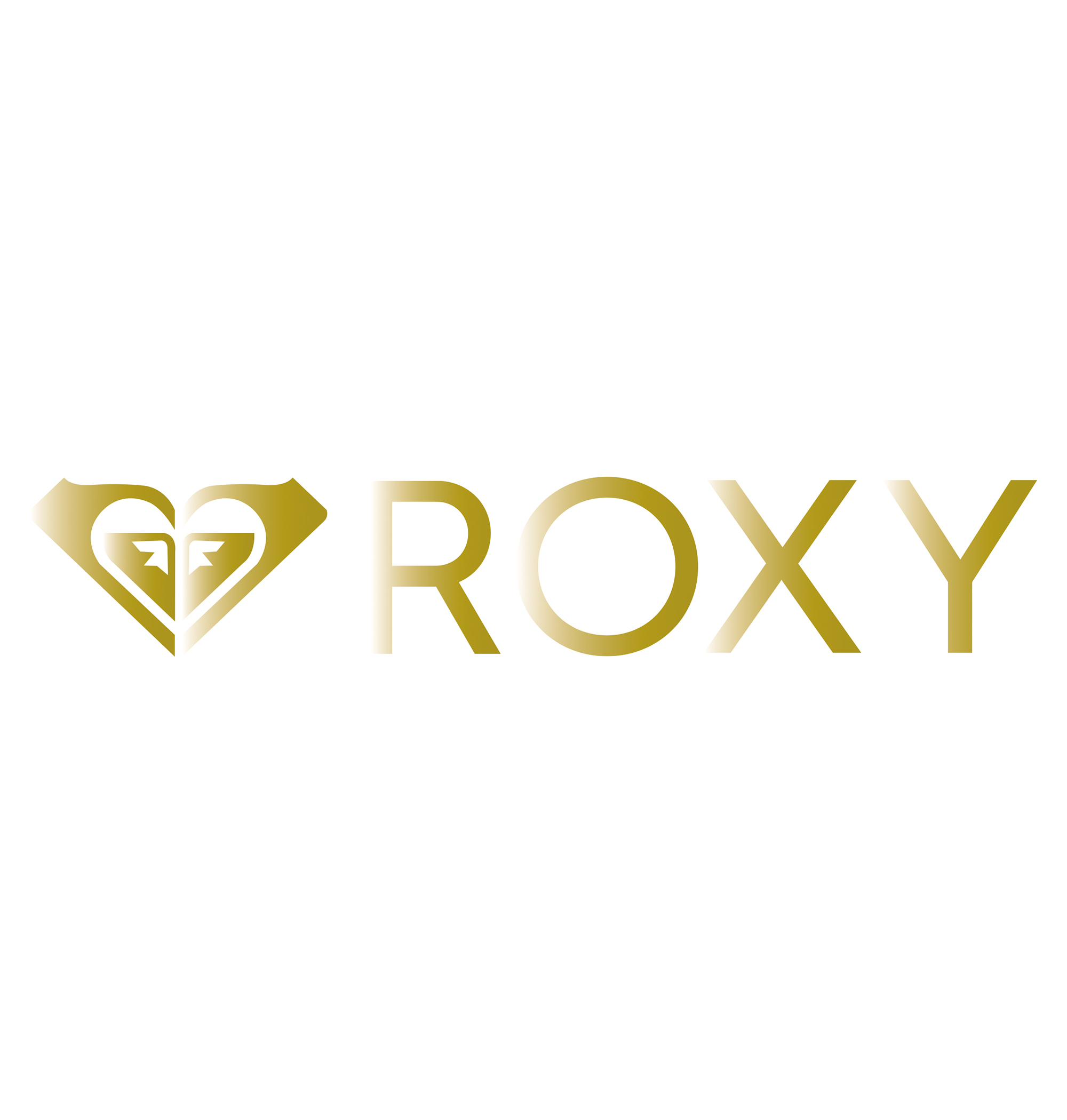 ROXY-B アクティブなROXYファンの目印になるブランドロゴステッカー
