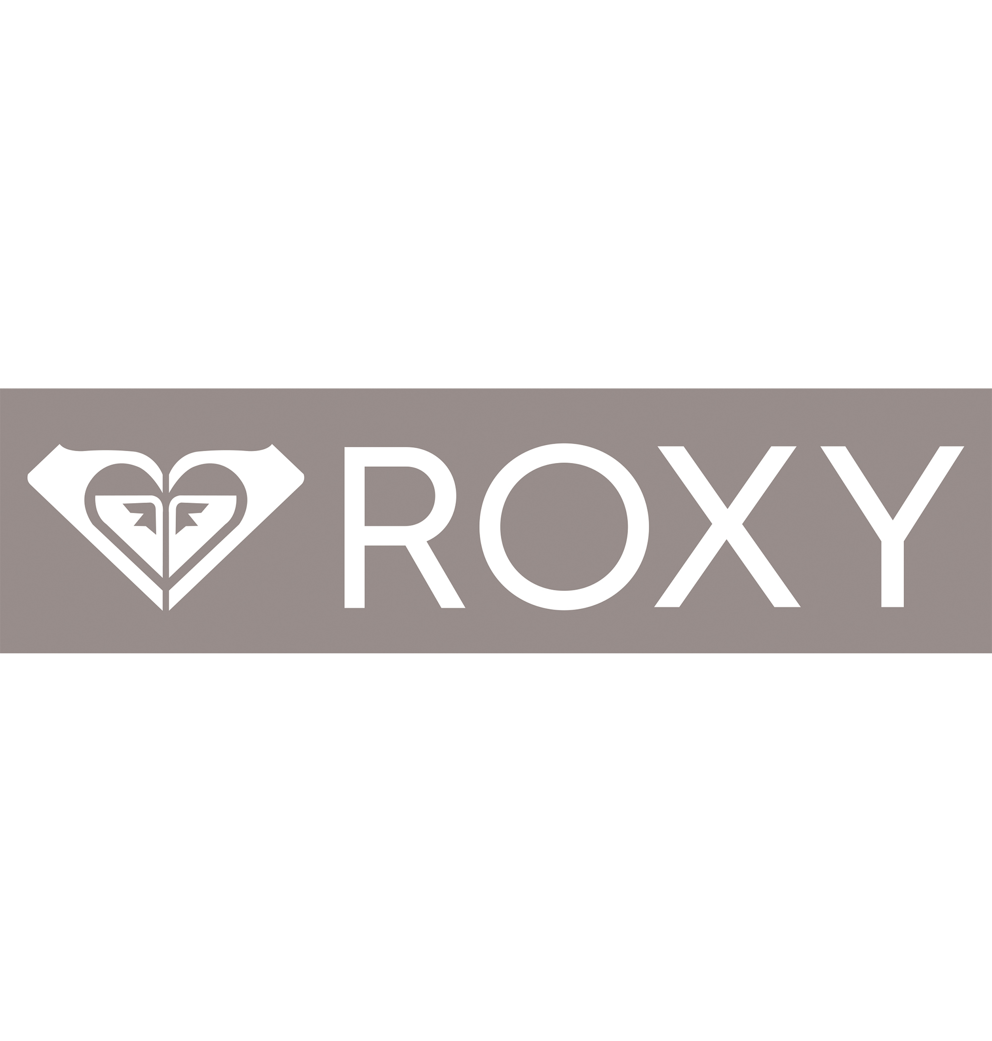 ROXY-B アクティブなROXYファンの目印になるブランドロゴステッカー