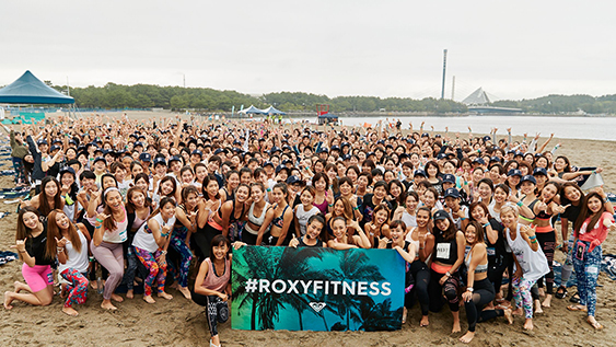 【＃ROXYFITNESS RUN SUP YOGA 2019 in YOKOHAMA】 EVENT REPORT 