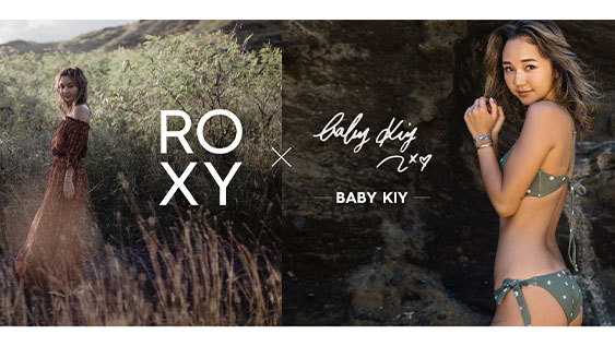 ROXY × BABY KIY コラボレーション第2弾の発売のお知らせ